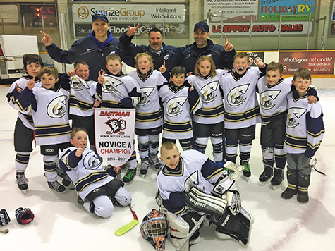 1 Novice A Clippers Win Eastman Championship Pic