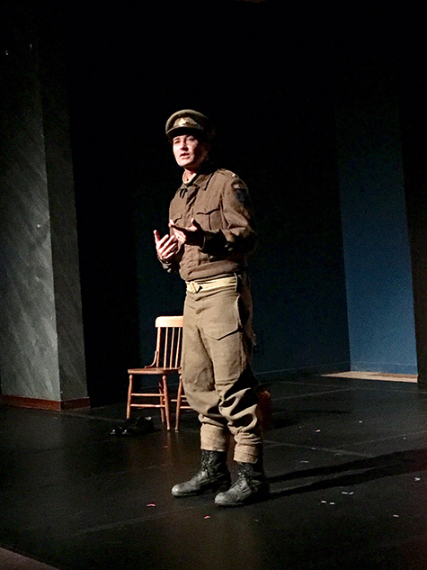 1 One Man Play Captures Untold Story Of War Hero Pic