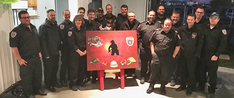 Fw 1 Ritchot Firefighters Honoured At Volunteer Supper Pic
