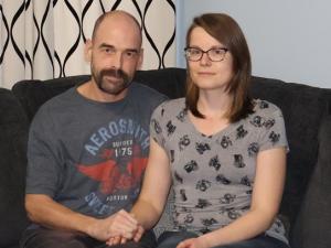 Sarah Gatey and Bryan Claeys of Niverville.