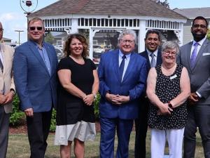 Dignitaries gathered in Niverville last Friday for a major announcement at the Heritage Centre.