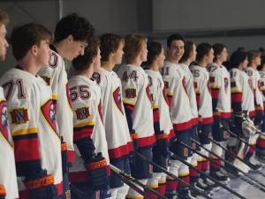 The Niverville Nighthawks earned their first win of the season, and first as a franchise, on Wednesday as they defeated the Winkler Flyers on the road by a dominant 5–1 score.