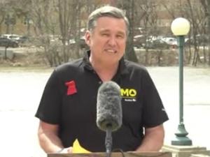 Transportation and Infrastructure Minister Doyle Piwniuk.