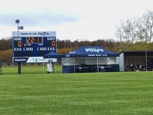 The Providence Pilots men’s soccer team suffered a tough loss on October 29 to the Université de Saint-Boniface Les Rouges.
