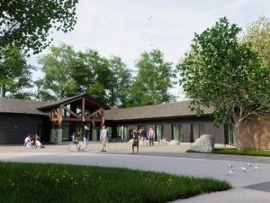 Rendering of Ritchot's expanded municipal office