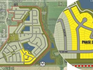 The second phase of residential devleopment at Tourond Creek in St. Adolphe is imminent.