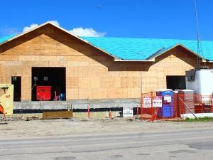 Niverville's new water treatment plant is nearing completion.