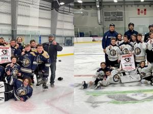The U11A and U13A Clippers took home their respective banners this season.