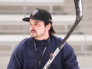 Kayden Jarvis, the Nighthawks' new player development coach.