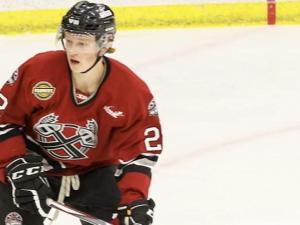 Evan Groening of Niverville is taking some major steps towards a career in professional hockey.