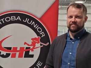 Kelvin Cech, the new head coach and general manager of Niverville's Junior A hockey team.
