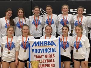 The Niverville High School Varsity Girls captured this year's AAA Provincials.