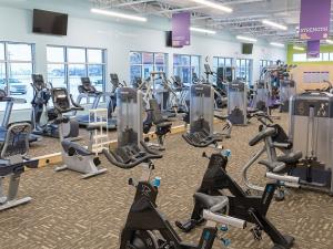 Inside the new Anytime Fitness location in Niverville.