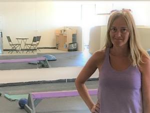 Christine Toews at Soul Family Fitness in Niverville.