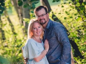 Raesha and Joel Enns of Niverville.