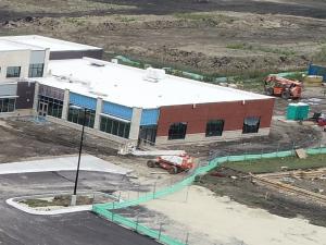 The childcare facility will be part of the second phase of the Niverville High School, currently under construction.