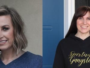 Karen Albaugh of Done and Carrie Baldwin of Parallel Motion.