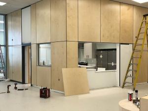 Renovations near completion at 372 Main Street, St. Adolphe.