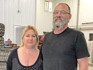 Maggie and Don Pearson of Metro Centre Ltd. in their new Niverville digs.