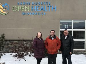 The Open Health medical clinic in Niverville.