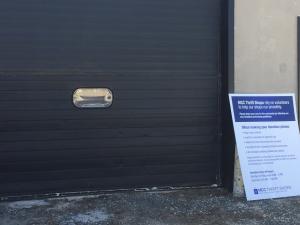 The thrift store's new drop-off location at 61 Main Street Niverville.