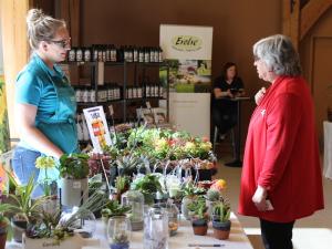 Visitors met the many exhibitors at this year's Garden and Outdoor Living Show in Niverville