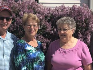 Jules and Raymonde Manaigre with friends Denise and Romeo Belisle.