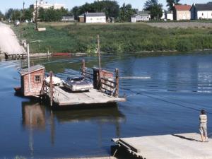 The St. Adolphe ferry in August 1960.