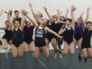 The dance team that performed in Miami last year.