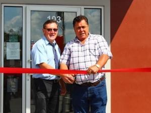 Dr. Phillip Hughes and Arthur Adam.