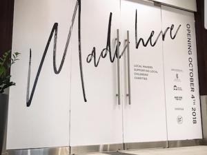 The Made Here store opened for business on Thursday, October 4.