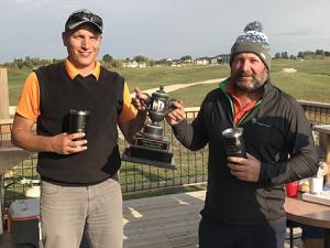 Ray Dowse and Bryan Trottier at ODR