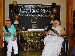 Mary Peters and Susana Doerksen