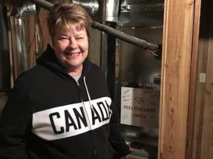 Ann Nickel of Niverville was the recipient of a free high-efficiency Lennox furnace.