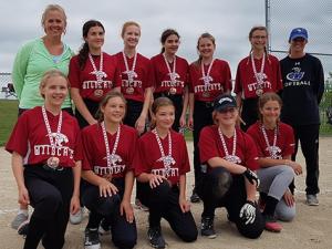 The Niverville U14 Wildcats with players from Landmark