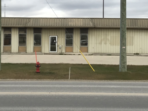 Old Hydro building on Main Street, Niverville