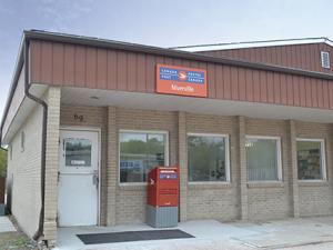 The Niverville post office, site of a recent break-in