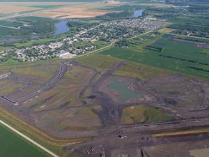Tourond Creek development in St. Adolphe