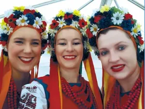 Diana Kandia, Kristina Gerbrandt, and Alexandr Kozelko