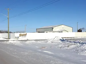 The Bristal Hauling site north of Niverville