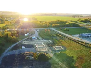 Site of the new wildlife hospital and education centre
