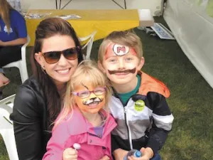 The St. Cyr family at the 2015 fair