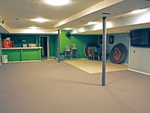 The basement of the Curling Club will see some much-needed improvements before this season kicks off