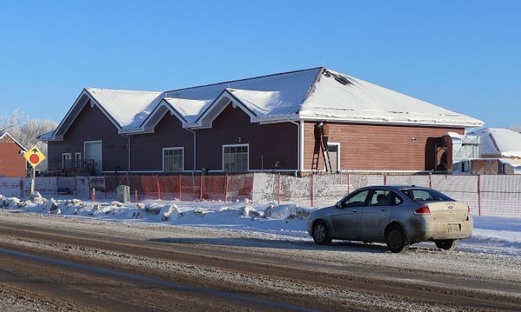 The new water treatment plant in Niverville.