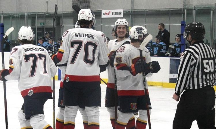  For the first time in franchise history, the Niverville Nighthawks have won four games in a row after dismantling the Selkirk Steelers 7–3 on Saturday night at the Selkirk Recreation Complex.