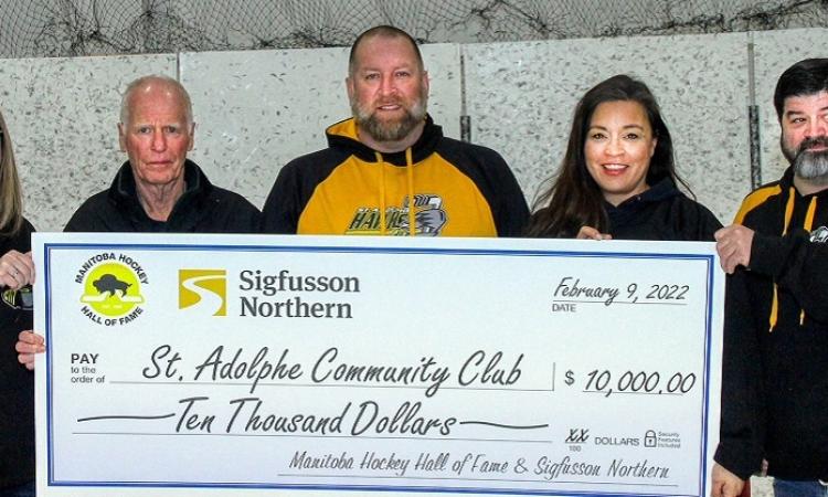 Joelle Sylvestre, Don Kuryk, Darcy Mauthe, Andrea Vermette, and Jamie Barnes.