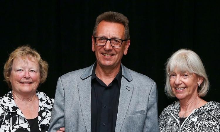 Linda Clark, Don Dulder, and Heather Bradshaw.