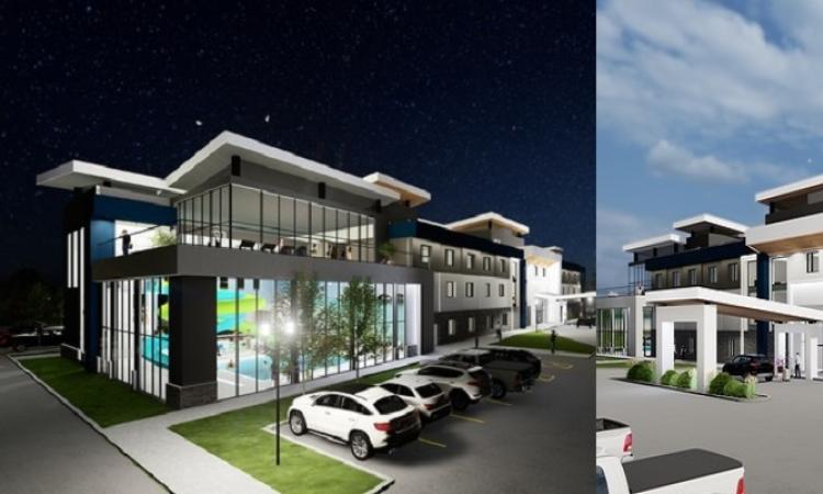 The Blue Crescent Hotel in Niverville will feature the company's flagship new design.