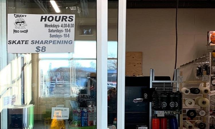 The new pro shop at the CRRC.