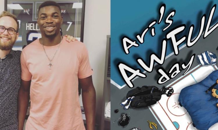 Thom Van Dycke and Jermaine Loewen, authors of Ari's Awful Day.